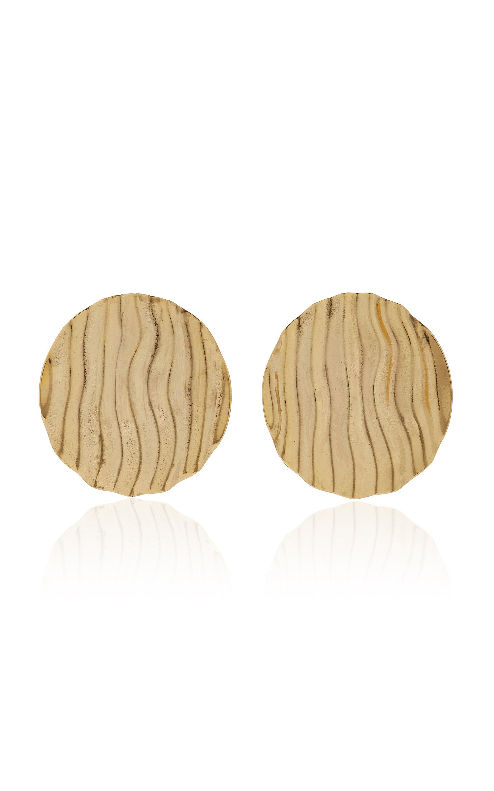 Rio Gold-Plated Earrings | Moda Operandi (Global)
