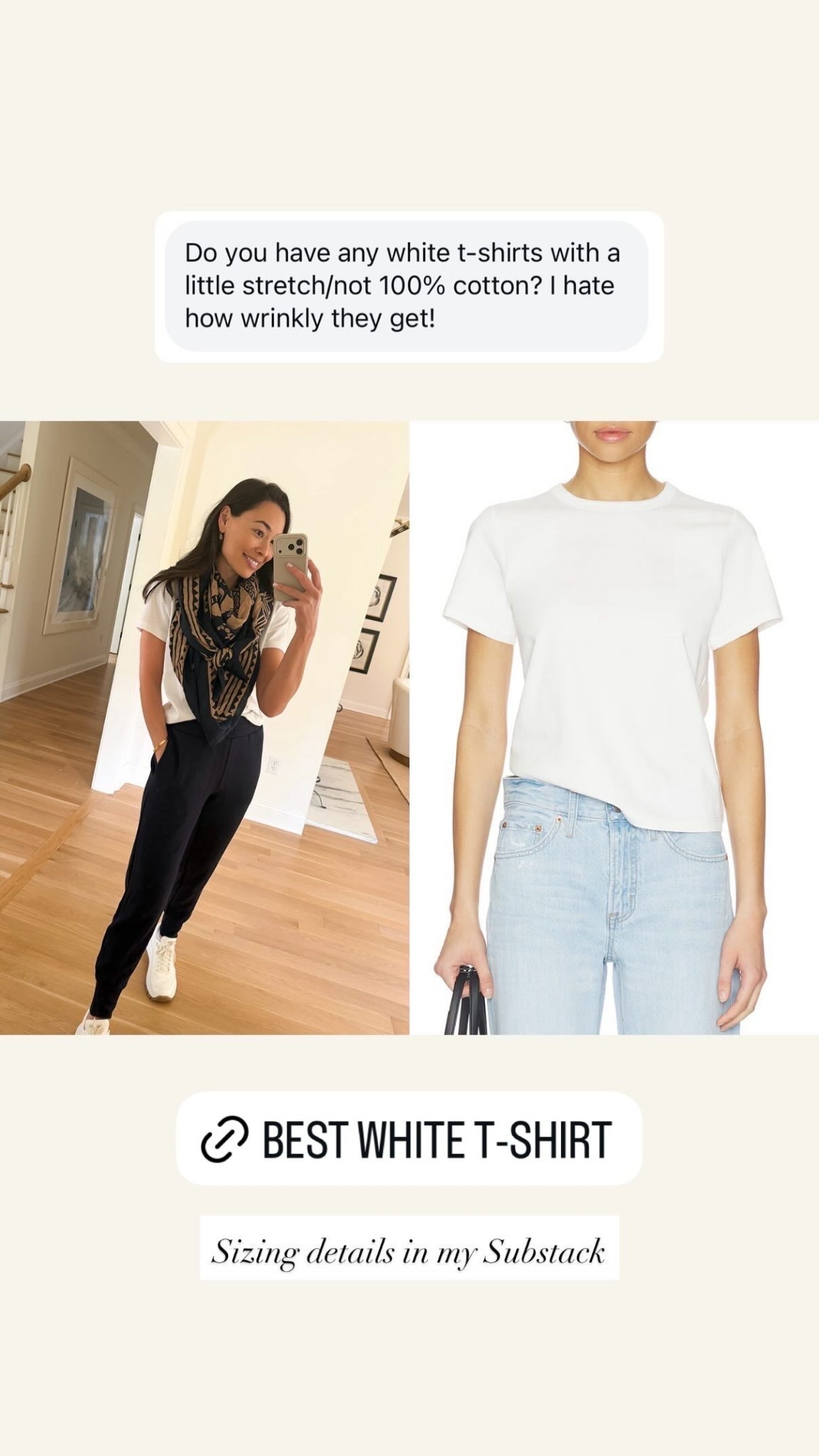 Best white t-shirt.

#LTKootd #LTKTravel #LTKSeasonal
