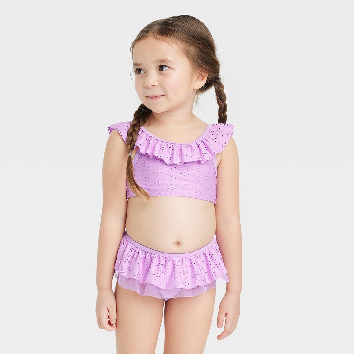 Toddler Girls' Bikini Set - Cat & Jack™ Purple | Target