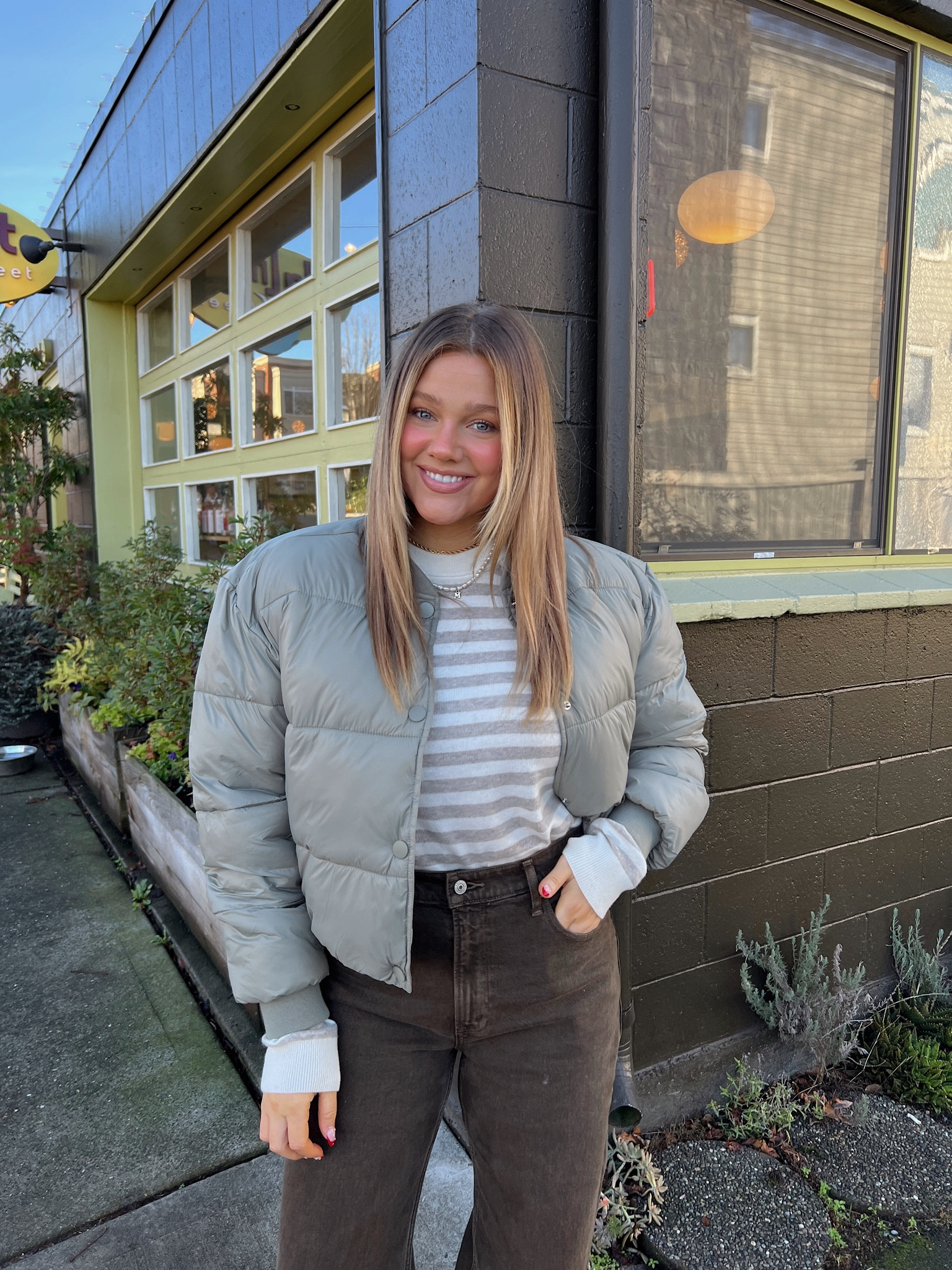 Jacket: tts M
Jeans: tts 29
Shirt: tts M
20% off AFBRE!!! 


#LTKunder100