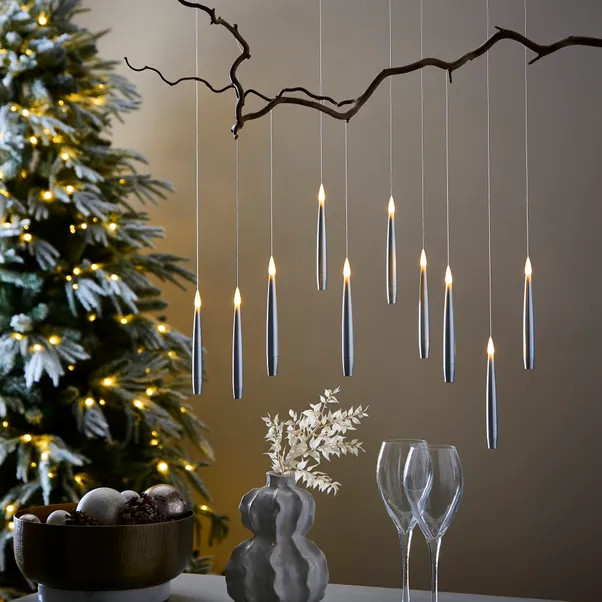 10 Floating LED Candles | Dunelm