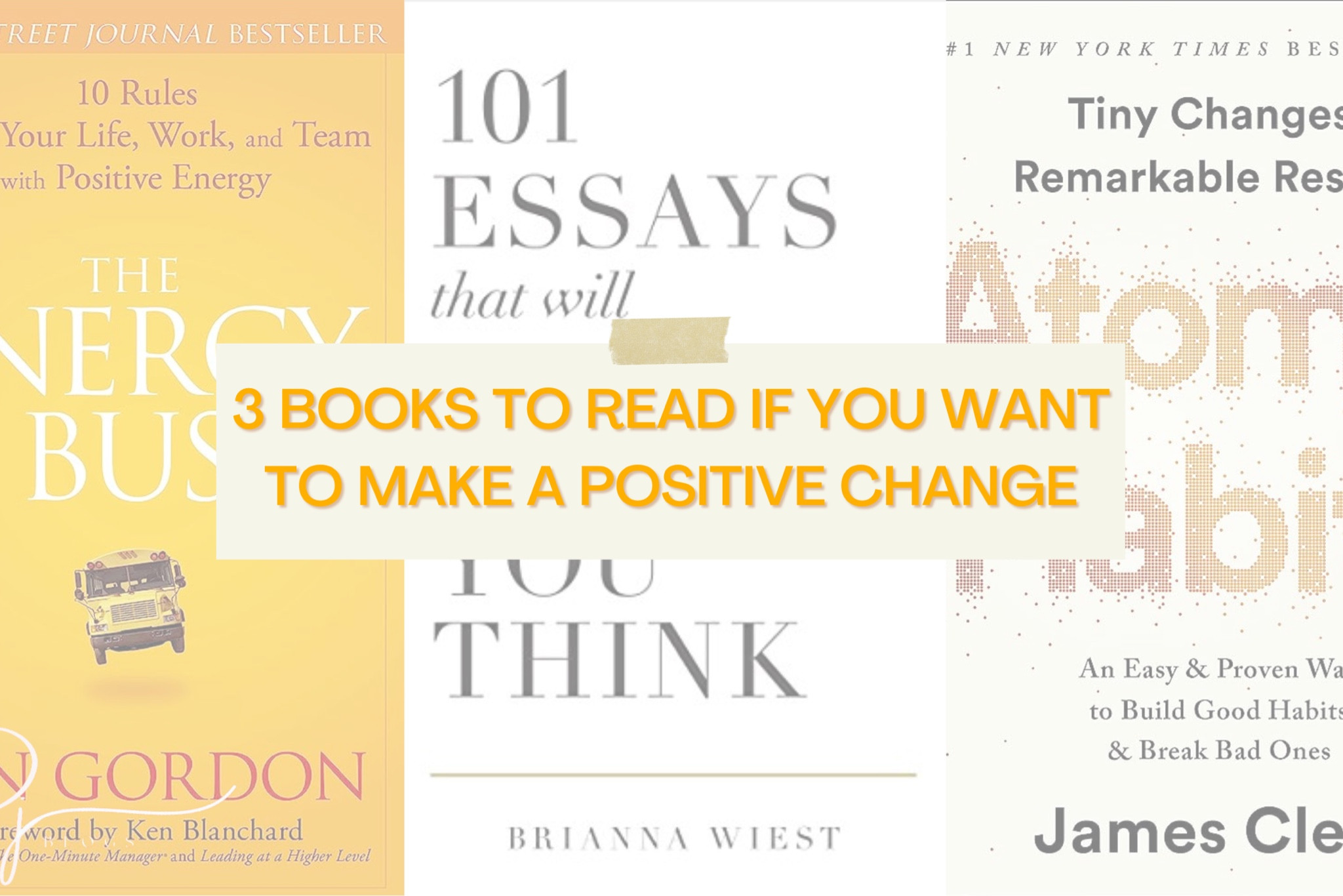 Three Books to Read if You Want to Make a Positive Change

#LTKFind #LTKBacktoSchool #LTKunder50