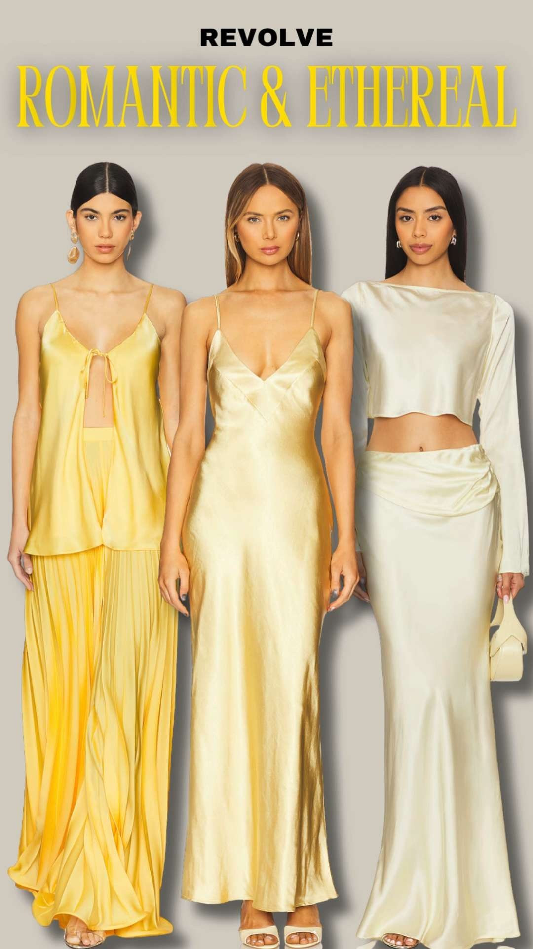Sunshine-ready ☀️ Embrace effortless elegance with yellow dresses and skirt sets from Revolve’s Romantic & Ethereal collection. Perfect for garden weddings, spring soirées, and golden hour celebrations. #WeddingGuestStyle #YellowDress #SpringFashion #RevolveFinds #RomanticStyle #EtherealFashion #ChicWeddingGuest #GardenWeddingOutfit #SpringWeddingGuest 

 #LTKSeasonal #LTKStyleTip #LTKWedding