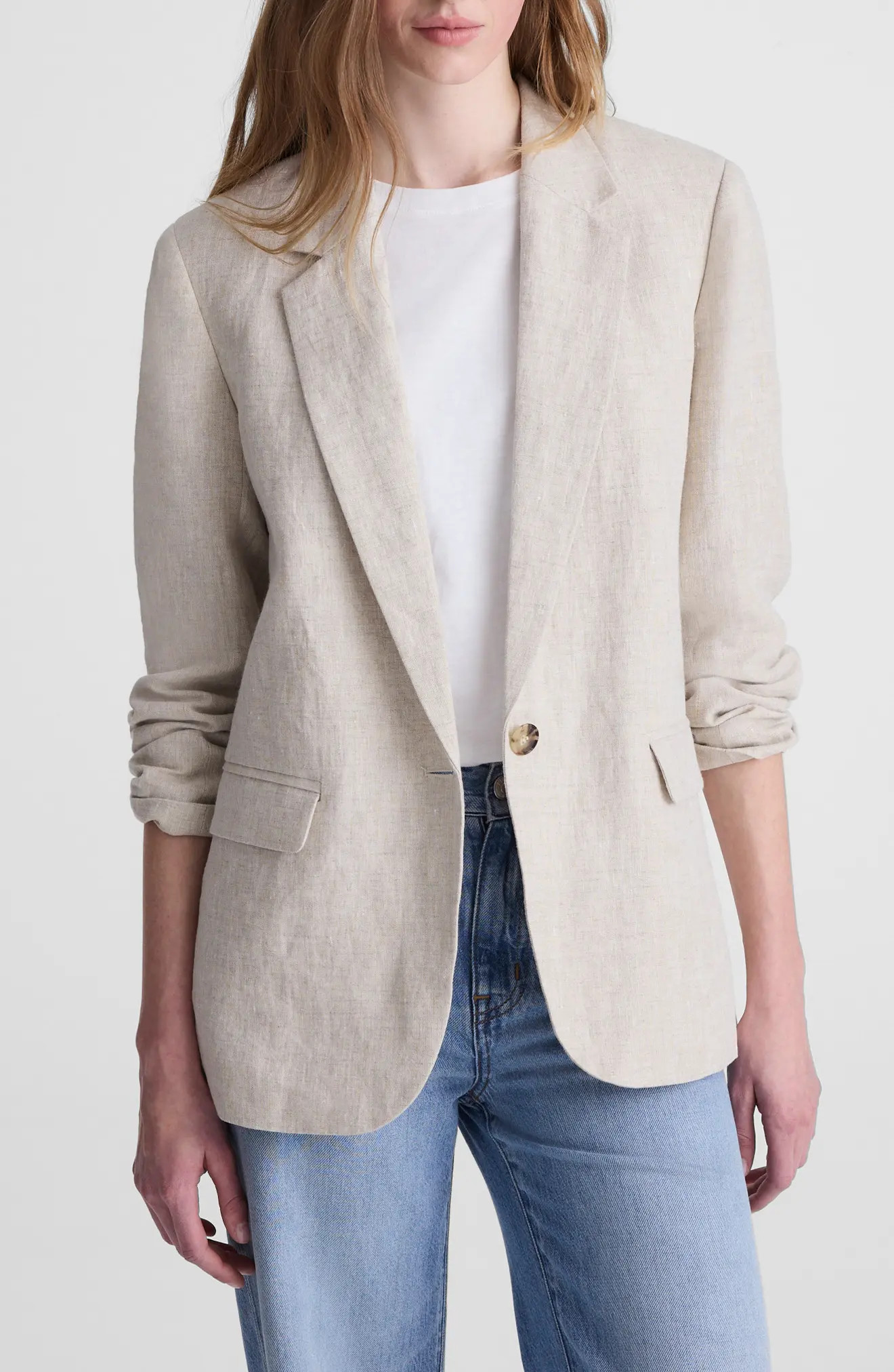 The Mercer Linen Relaxed Blazer (Women) | Nordstrom | Nordstrom