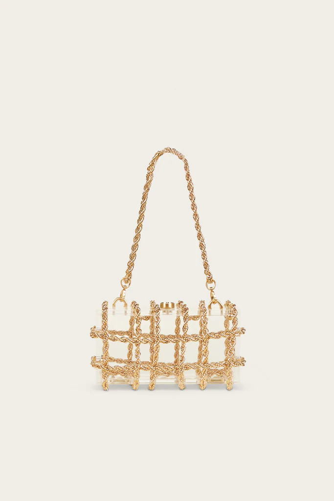 BESS SHOULDER BAG - BRUSHED BRASS | Cult Gaia - US