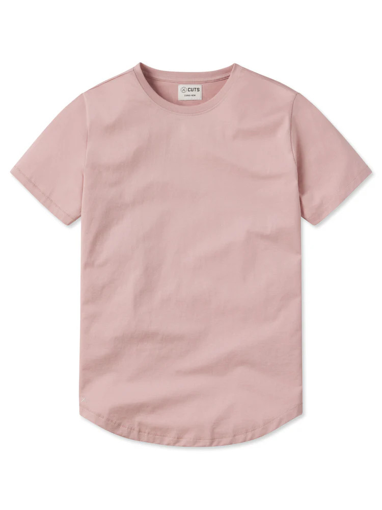 Pima Curve-Hem Tee | Cuts Clothing