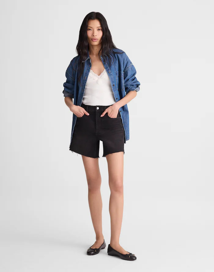 The Perfect Vintage Mid-Length Jean Short | Madewell
