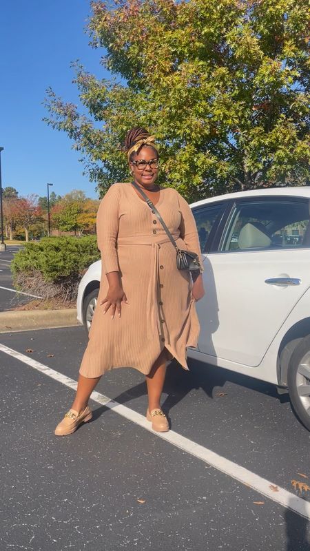 Fall outfit, maxi dress, loafers outfit,

#LTKcurves #LTKSeasonal