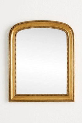 The Gleaming Louie Beaded Arched Gallery Wall Mirror | Anthropologie (US)