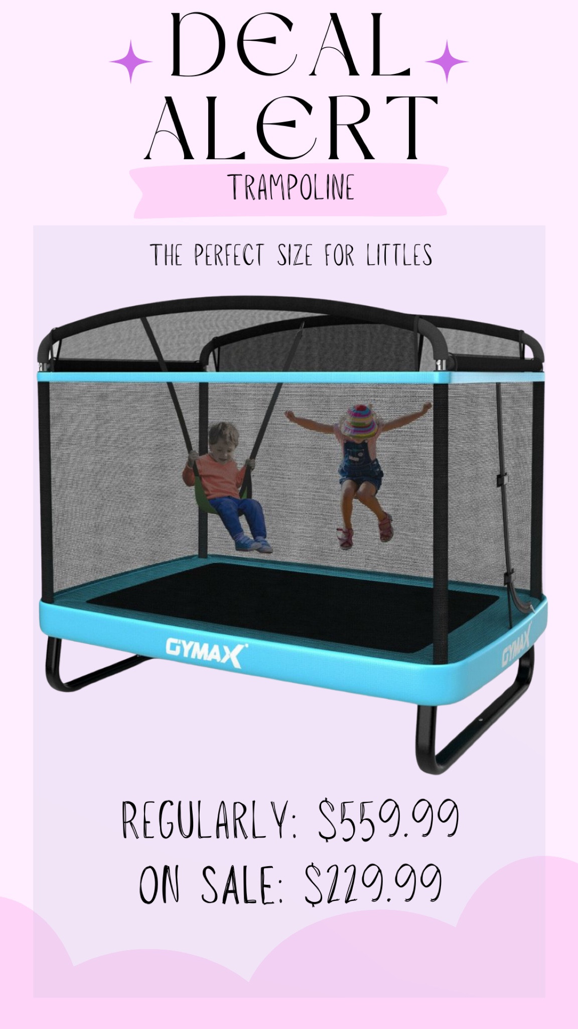 The BEST trampoline size for ages 3-6+! Such a good steal! 

#santagiftsforkids #trampolinesale

#LTKCyberWeek #LTKGiftGuide #LTKKids