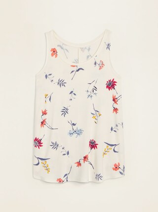 Luxe Printed Swing Tank for Women | Old Navy (US)