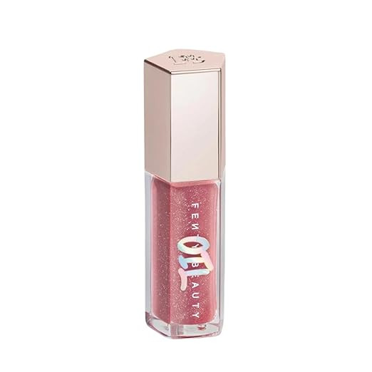 Gloss Bomb Luminizing Lip Oil N Gloss - 01 Fussy by Fenty Beauty for Women - 0.3 oz Lip Gloss | Amazon (US)