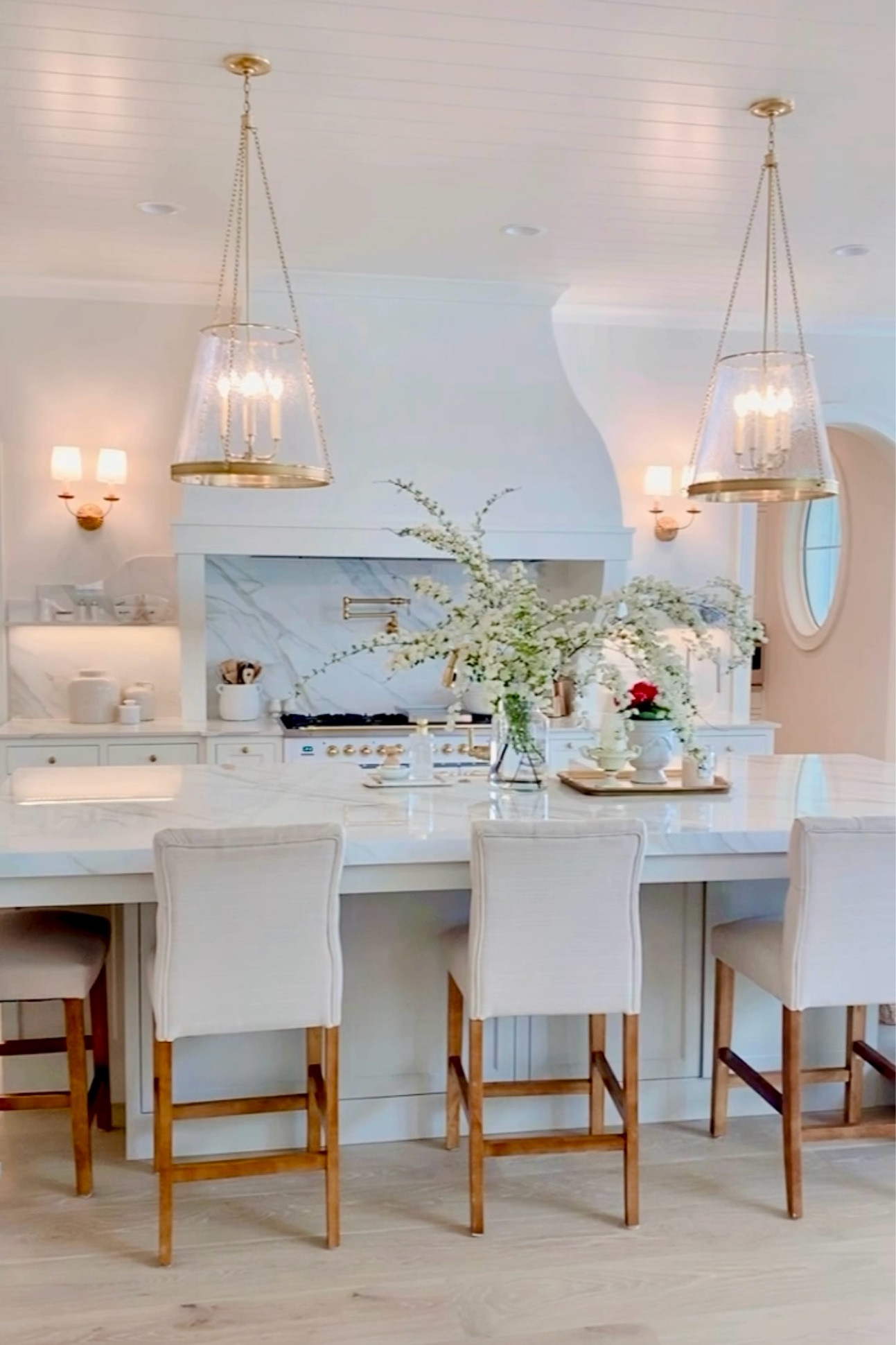 New build kitchen view 