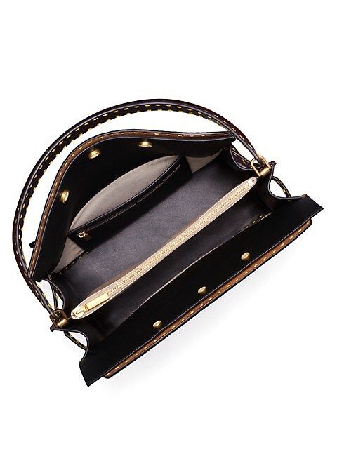 Lee Radziwill Pickstitch Patent Leather Double Bag | Saks Fifth Avenue