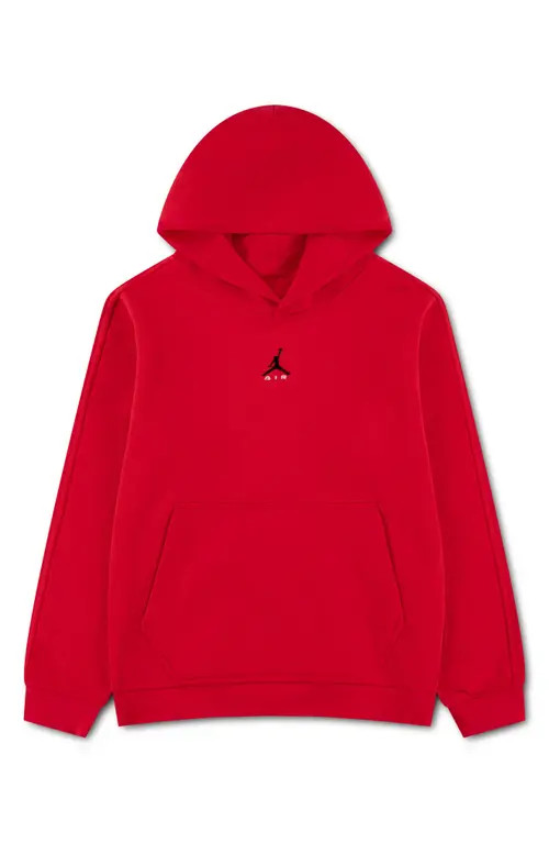 Jordan Kids' Brooklyn Hoodie in University Red at Nordstrom, Size Small | Nordstrom