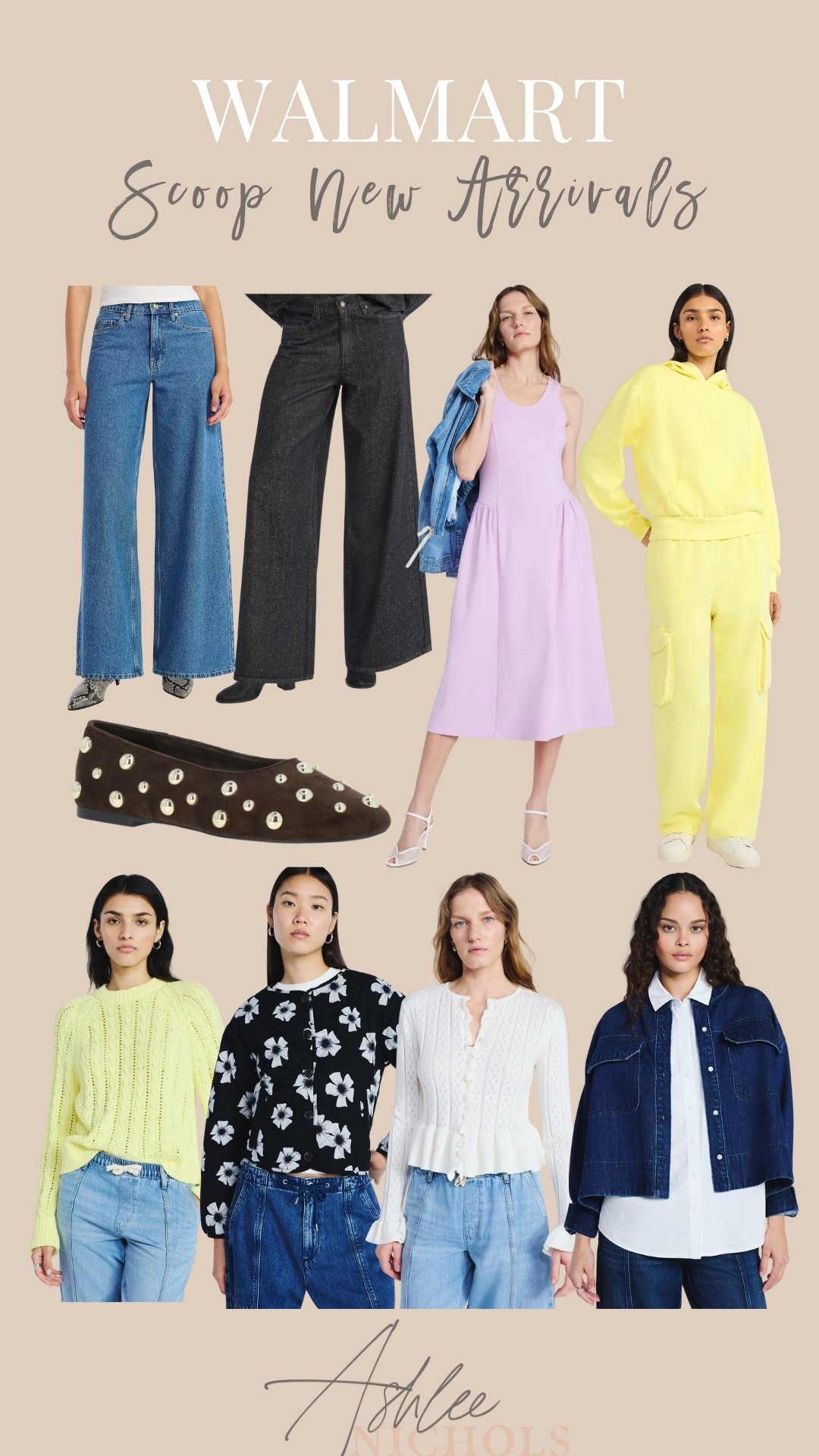 Scoop new arrivals from Walmart!

Rhinestone jeans, matching set, spring sweater, denim jacket, studded flats

#LTKFindsUnder50 #LTKFindsUnder100 #LTKSeasonal