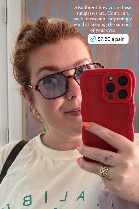 Two of my fave Amazon finds are these retro 70s sunglasses and my phone case! 

#LTKfindsunder50 #LTKGiftGuide