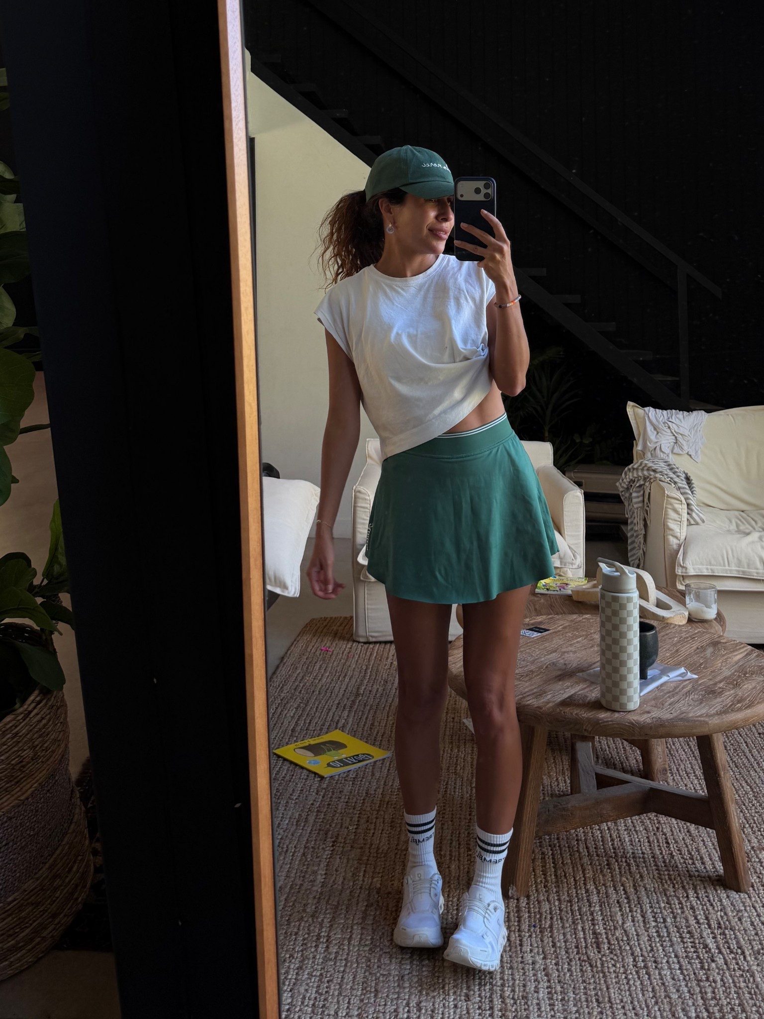 Padel outfit 🎾 easy tennis skirt + the comfiest sneakers  

#LTKActive #LTKPetite