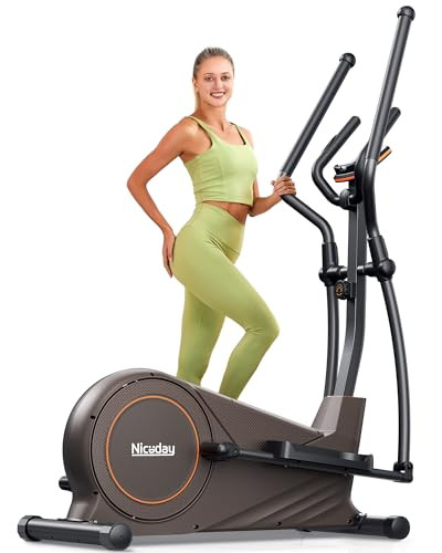 Niceday Elliptical Machine, Elliptical Trainer for Home with Hyper-Quiet Magnetic Driving System, 16 Resistance Levels, 15.5IN Stride, 400LBS Weight Capacity | Amazon (US)