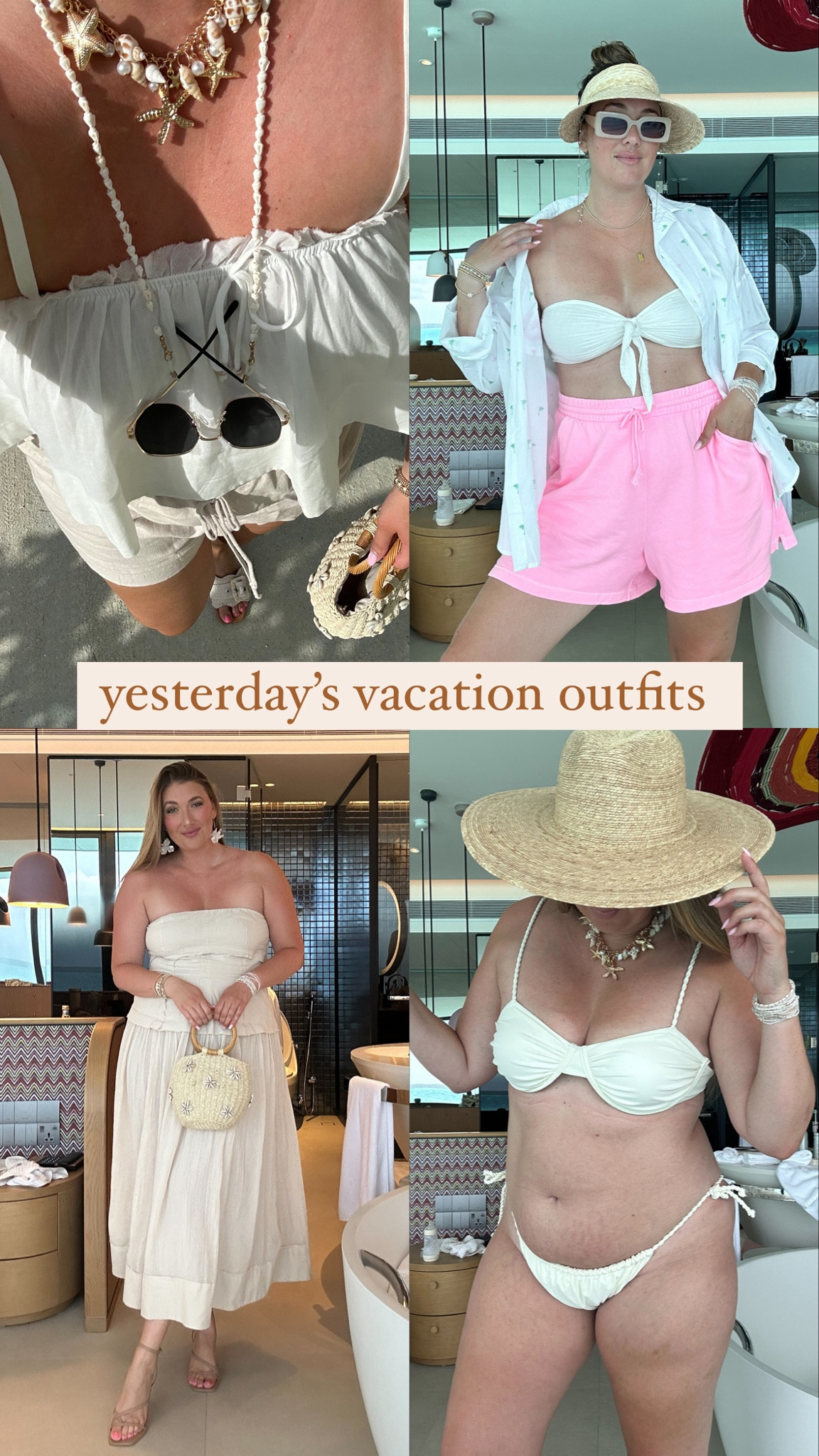 Vacation outfits - midsize - tall 


#LTKMidsize #LTKSwim #LTKSeasonal