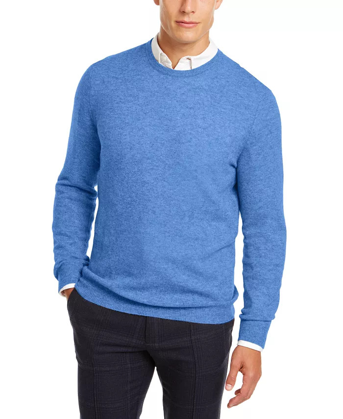 Cashmere Crew-Neck Sweater, Created for Macy's | Macys (US)