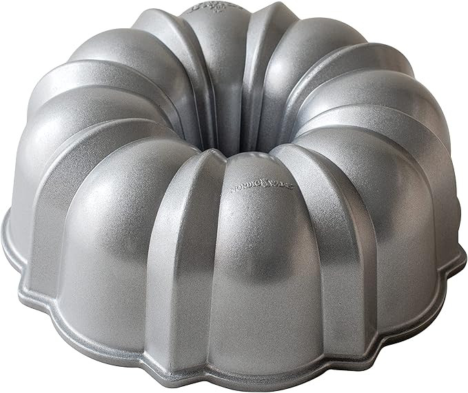 Nordic Ware Original Bundt, 12-Cup, Silver | Amazon (US)