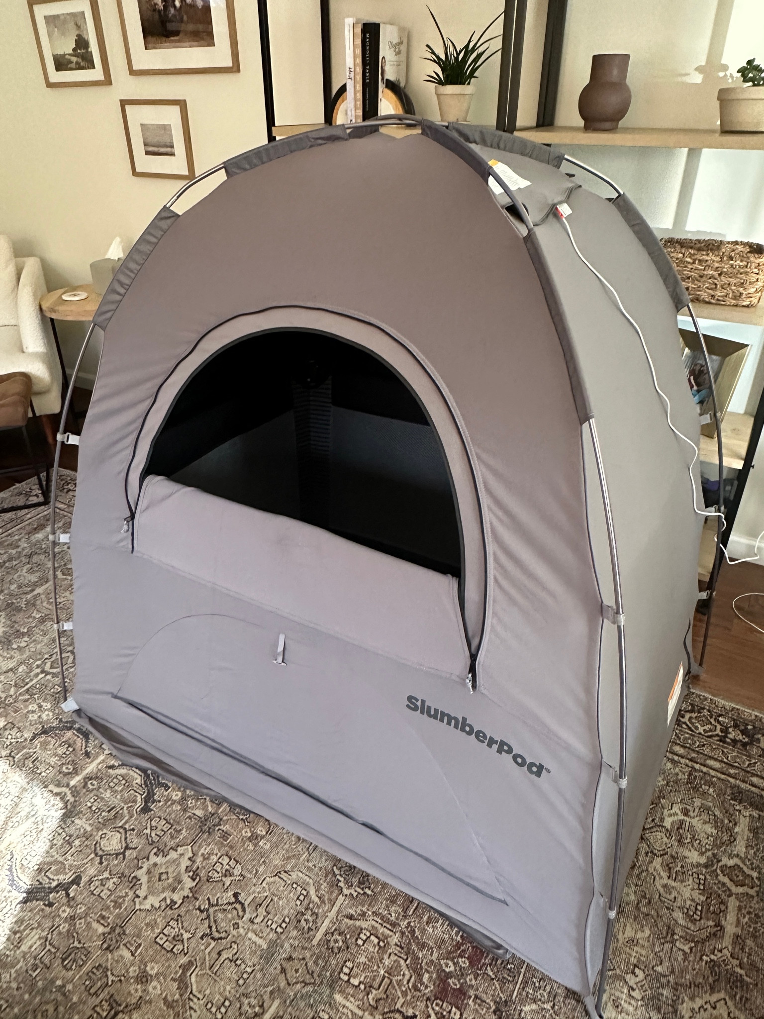 Limited Edition Slumber Pod in Morning Mist Gray ✔️

#LTKSaleAlert #LTKBaby #LTKHome