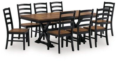 Wildenauer Dining Table and 8 Chairs | Ashley
