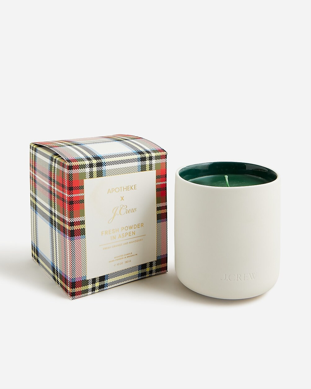 Apotheke X J.Crew Fresh Powder in Aspen candle | J. Crew US
