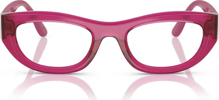 VOGUE 49mm Oval Optical Glasses | Nordstrom | Nordstrom