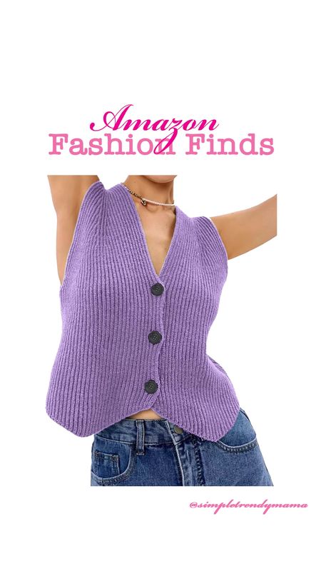 this vest is soo cute! comes in other colors! 

#amazon #springstyle

#LTKfindsunder50 #LTKstyletip #LTKfindsunder100