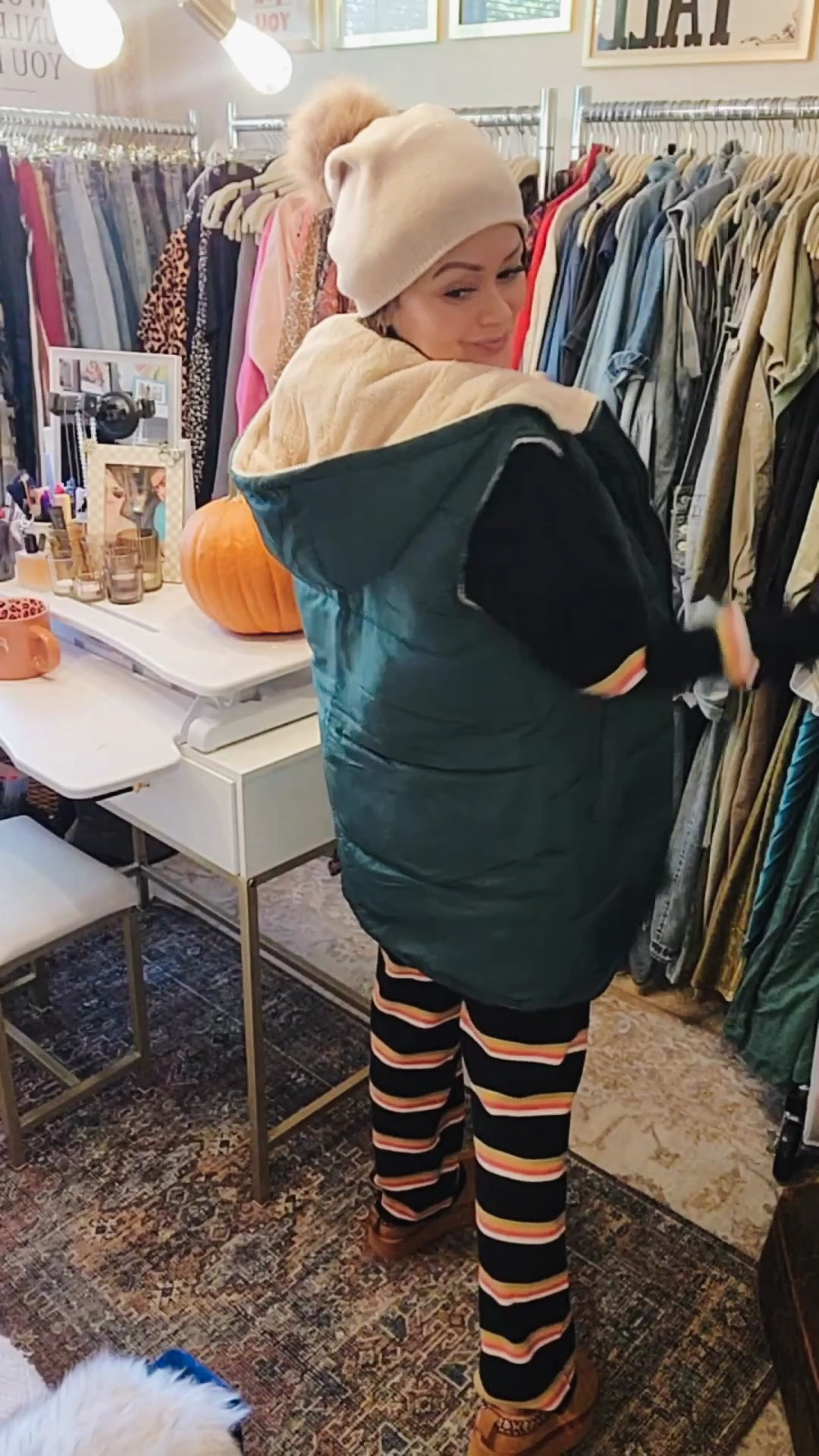 Cozy layering season has arrived! I’m wearing a medium in the vest & I’m the set. 
#LTKstyletip

#LTKFindsUnder50 #LTKSeasonal #LTKSaleAlert