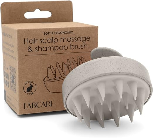 FABCARE Kopfhaut Massagebürste | Kopfmassage & Haarwachstum für alle Haartypen | Weizenstroh & ... | Amazon (DE)
