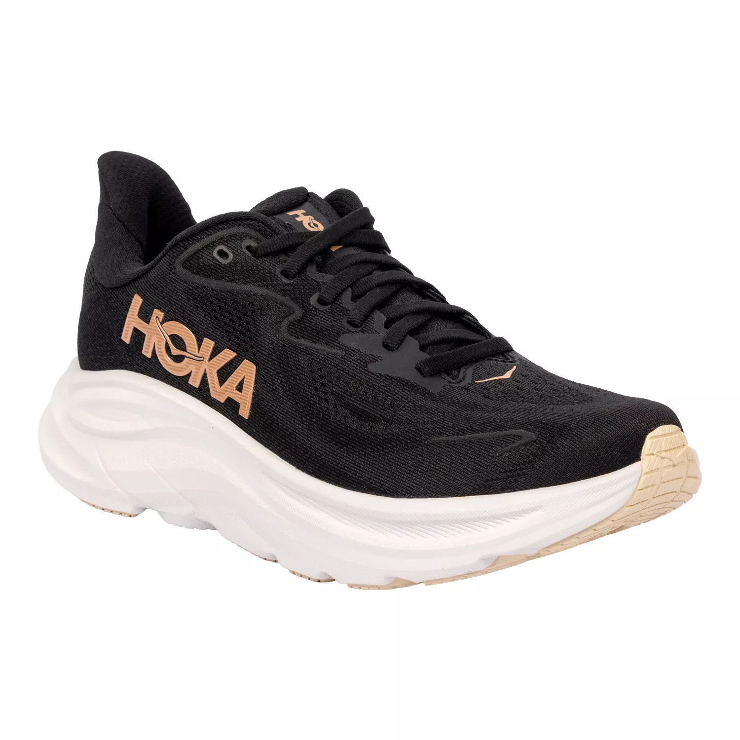 Hoka Women's Clifton 10 Sneaker - Black / Rose Gold 8.5:- 8.5, Black/Rose Gold | Sam's Club
