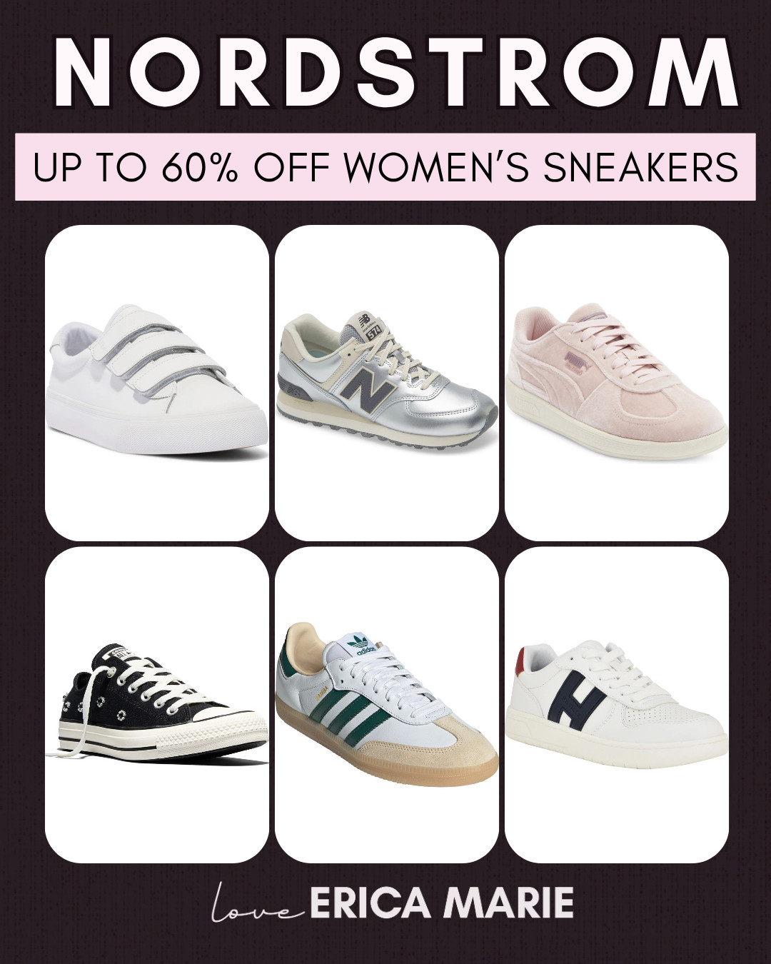 If you’re looking for comfy and cute sneakers, these women’s styles are up to 60% off right now. Perfect for summer walks, travel days, workouts, or everyday errands while still looking stylish.

#womenssneakerssale #comfysneakerswomen #casualshoeswomen #walkingshoeswomen #summersneakers #everydaysneakers #affordableshoeswomen #cutesneakerswomen 

 #LTKootd #LTKActive #LTKSaleAlert