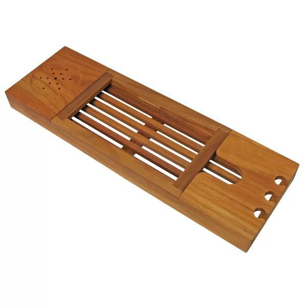 Bedfo Spa Sensation Teak Bath Caddy | Wayfair North America