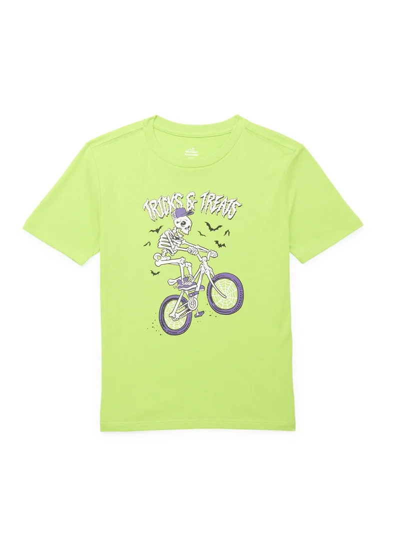 Way to Celebrate Boys Halloween T-Shirt, Sizes 4-18 - Walmart.com | Walmart (US)