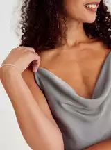 Buy Silver Satin Cami Dress 12 | Dresses | Tu | Tu Clothing