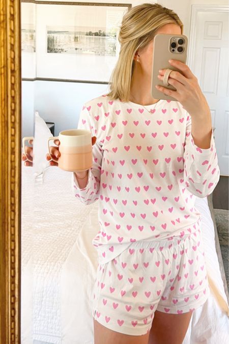 Valentine pajamas, wearing a size M!  #valentine #pjs #amazon #etsy #lakepajamas 

#LTKGiftGuide #LTKFind #LTKSeasonal