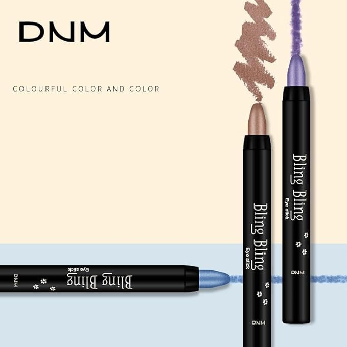 Generic DNM Highlighter Stick, Rotating Eyeshadow Pen, Matte Finish, Waterproof, 16Colors (13) | Amazon (US)