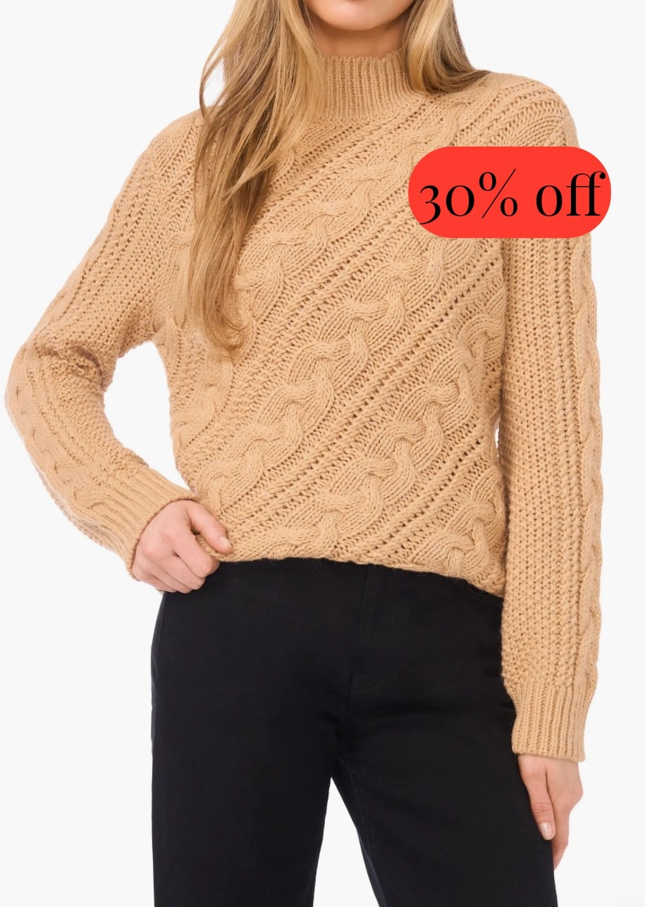 Cable knit sweater on sale


#LTKSeasonal #LTKFindsUnder100 #LTKSaleAlert