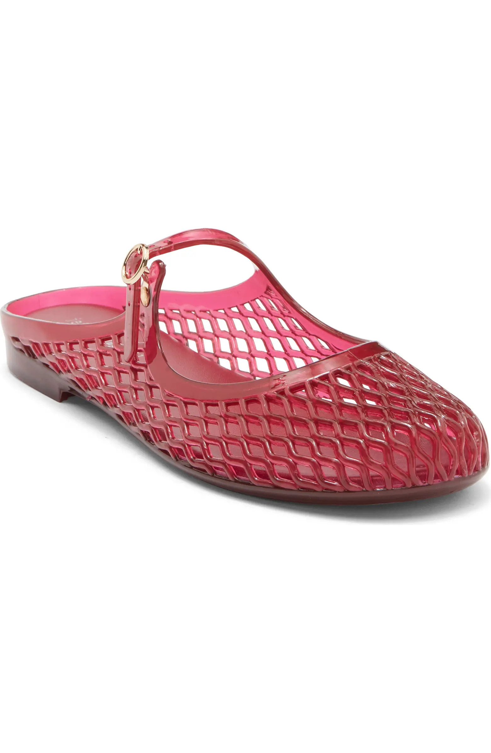 Adorable Jelly Mary Jane Mule (Women) | Nordstrom