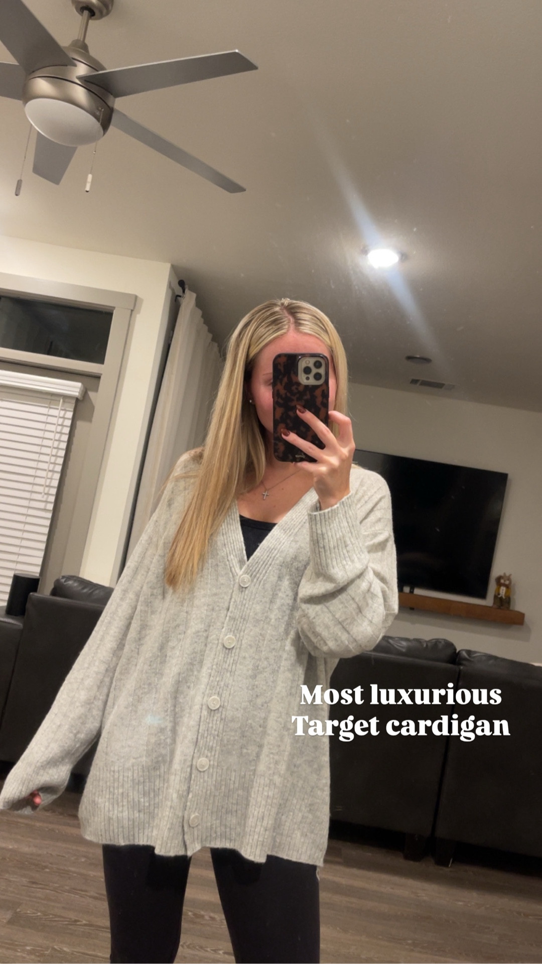 Target Cardigan

V neck button cardigan, cardigan with buttons, legging friendly cardigan, cardigan and legging outfit, legging outfit, fall legging outfit, comfy casual outfit, fall fashion, Target cardigan with buttons, long Target cardigan, medium length Target cardigan, Target fashion, Target fall fashion, cardigan under $50, cardigan under $100, long cardigan under $50, cardigan long enough for leggings, cozy outfit, cozy casual outfit, comfy work outfit, cozy work outfit, gray cardigan with buttons, gray cardigan, gray target cardigan, Morgan Grace Howe

#LTKSeasonal #LTKFindsUnder50 #LTKStyleTip