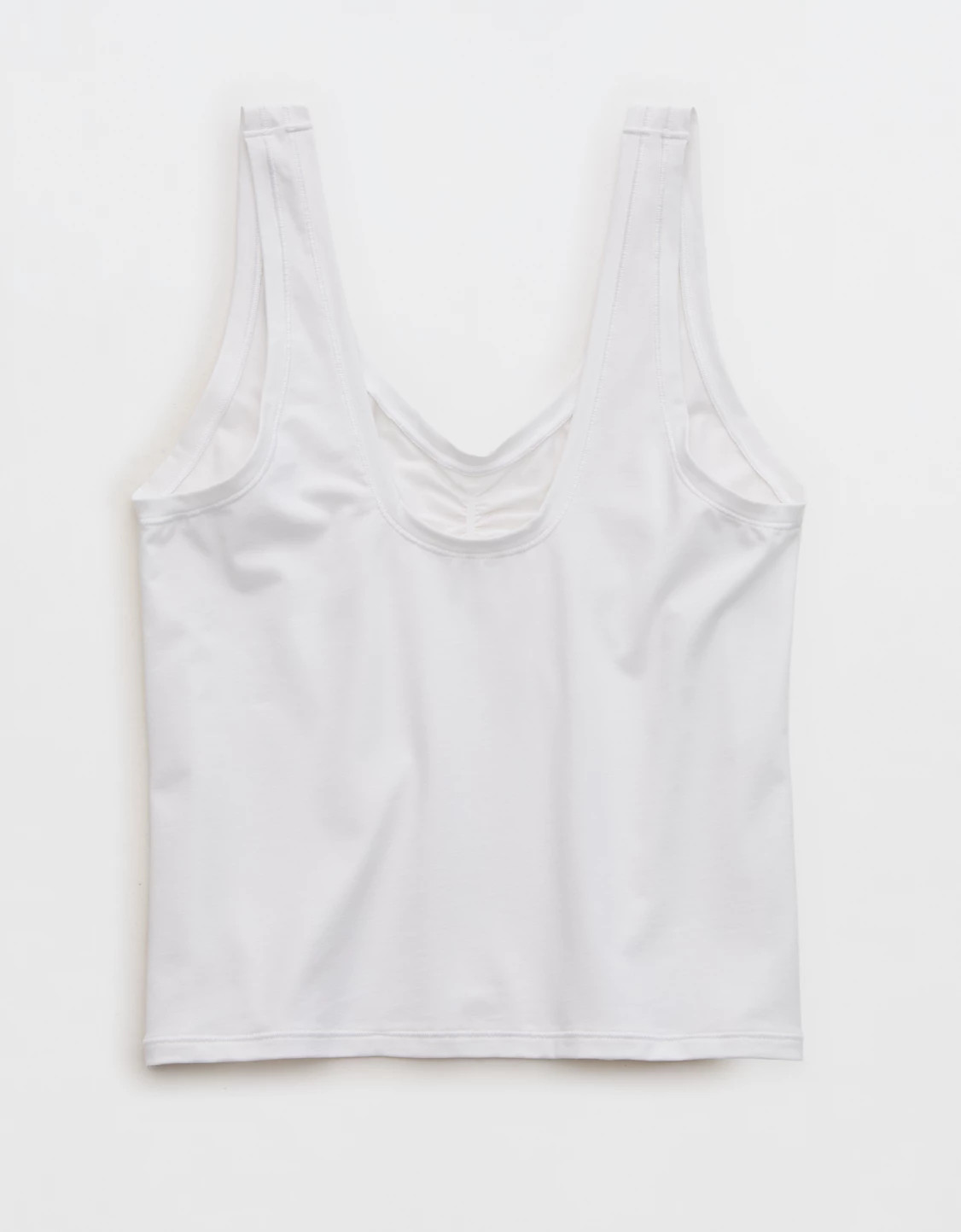 SMOOTHEZ Cotton Blend Ruched Tank Top | Aerie