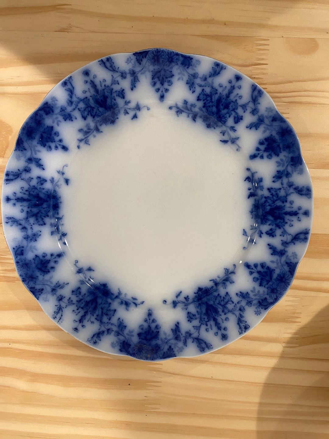 Victorian Flow Blue China Dinner Plate - Etsy | Etsy (US)