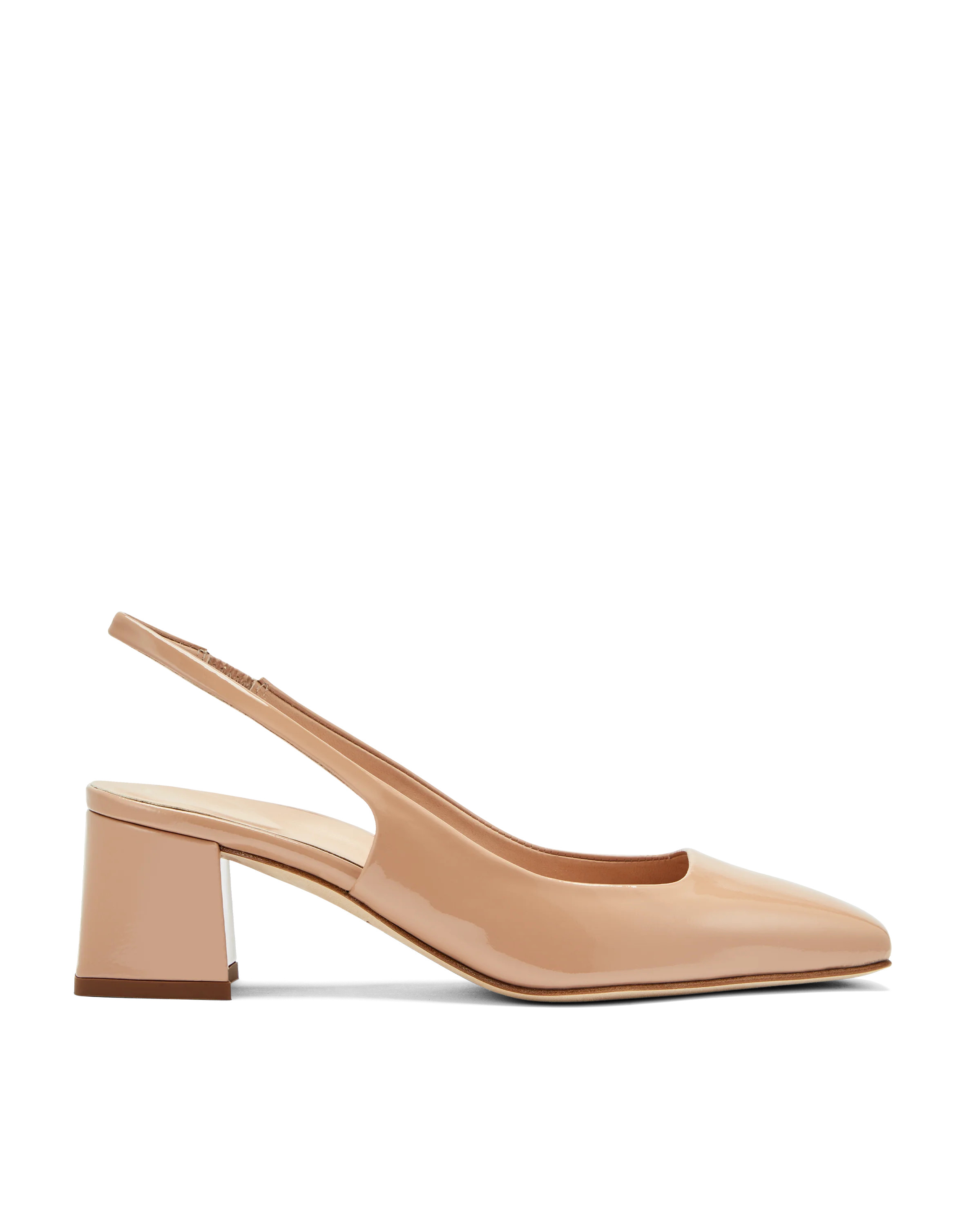 Coco: Tan Patent | Inez Shoes, LLC