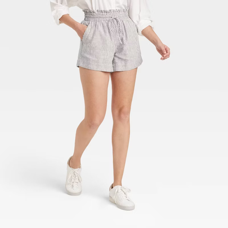 Women's High-Rise Pull-On Shorts - A New Day™ | Target