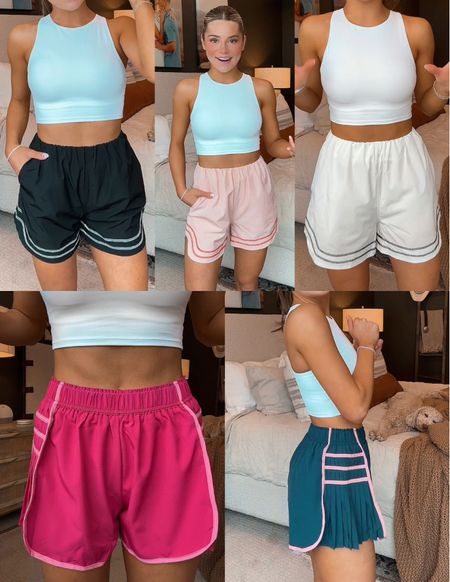 amazons cutest running shorts 🙌🏼😍 #amazonspringfashion #activewearrunningshorts #affordablewomensclothing amazon spring fashion summer must have active wear running shorts affordable womens workout clothing outfit inspo 

#LTKFitness #LTKSeasonal #LTKStyleTip