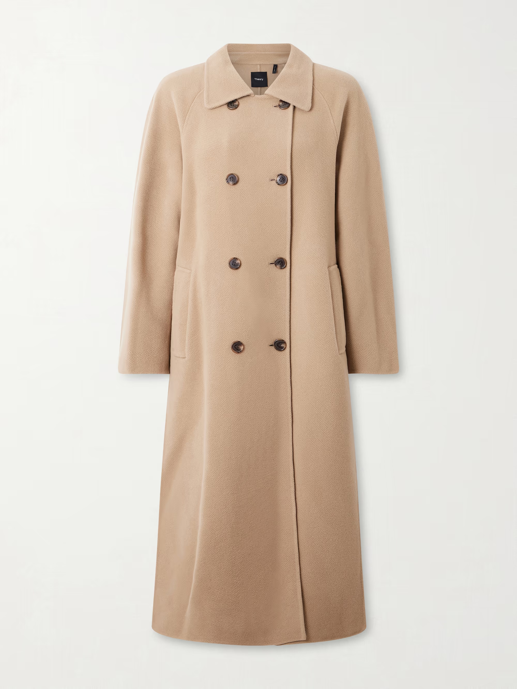 Double-breasted wool and cashmere-blend coat | NET-A-PORTER (US)