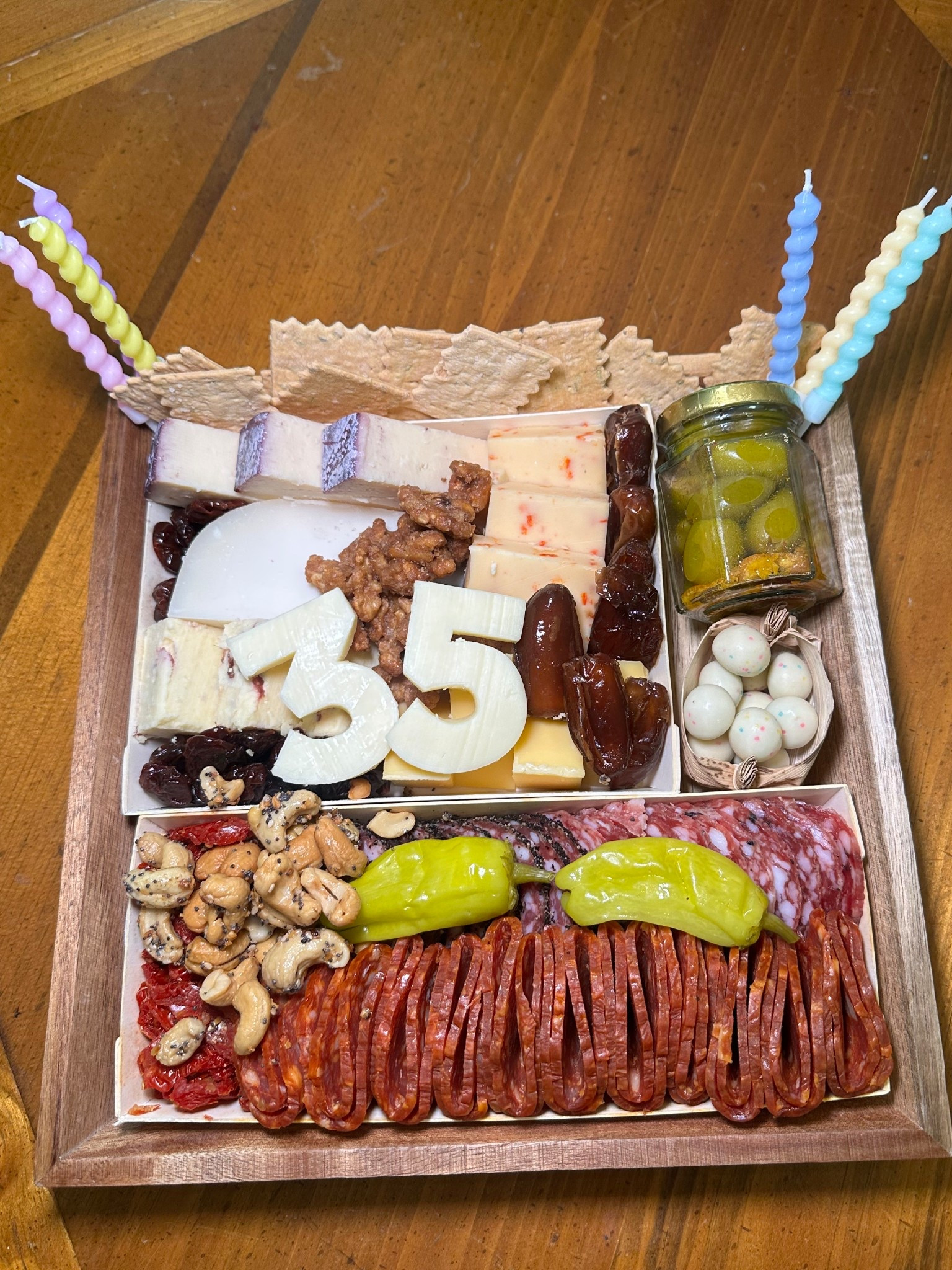 The perfect birthday gift delivered right to my doorstep! Loved this charcuterie board. It was so delicious!! 

#LTKSeasonal #LTKWedding #LTKPlusSize